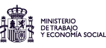 Logotip del Ministerio de trabajo y economia social